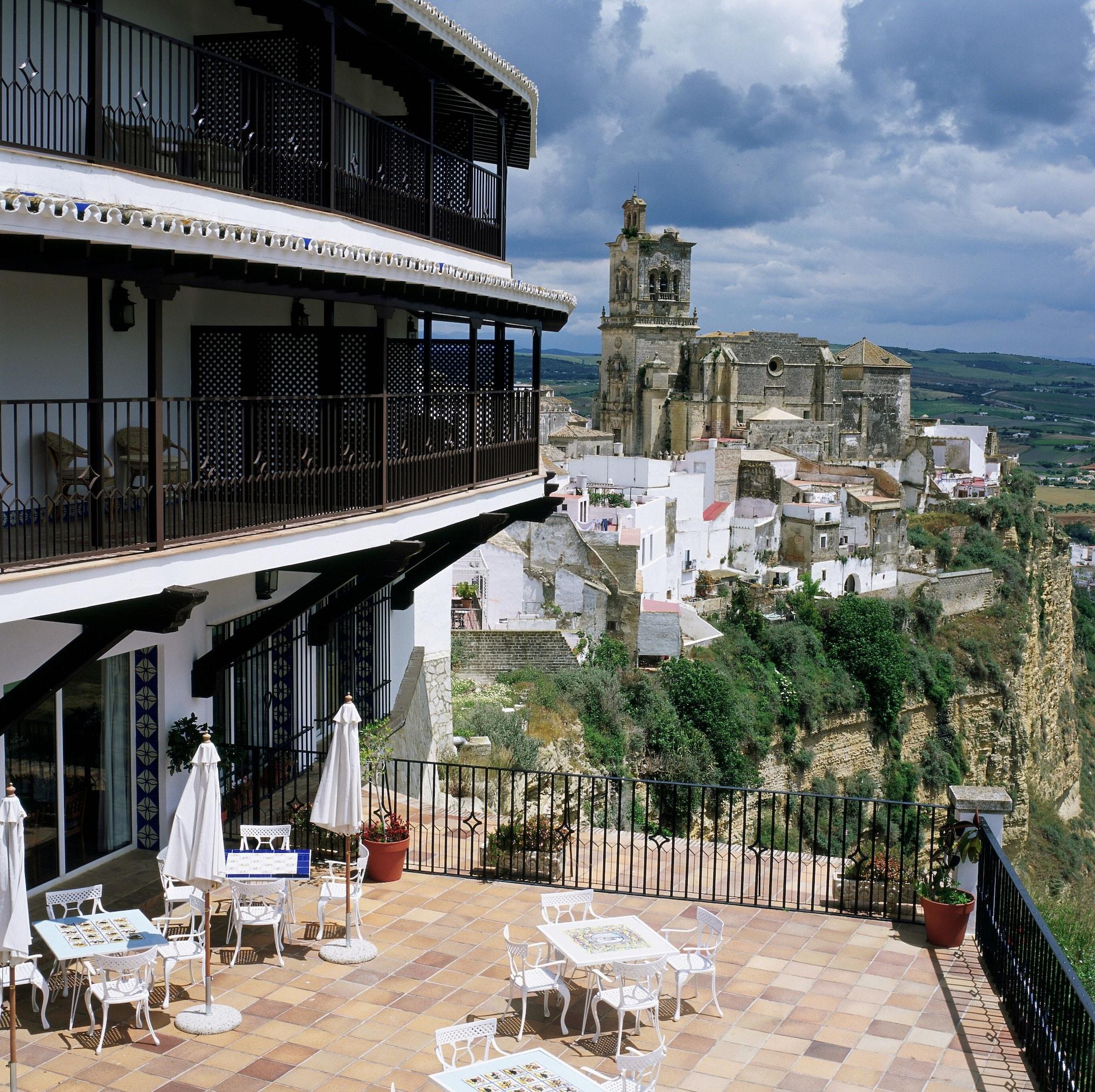 Parador De Arcos De La Frontera Exteriör bild