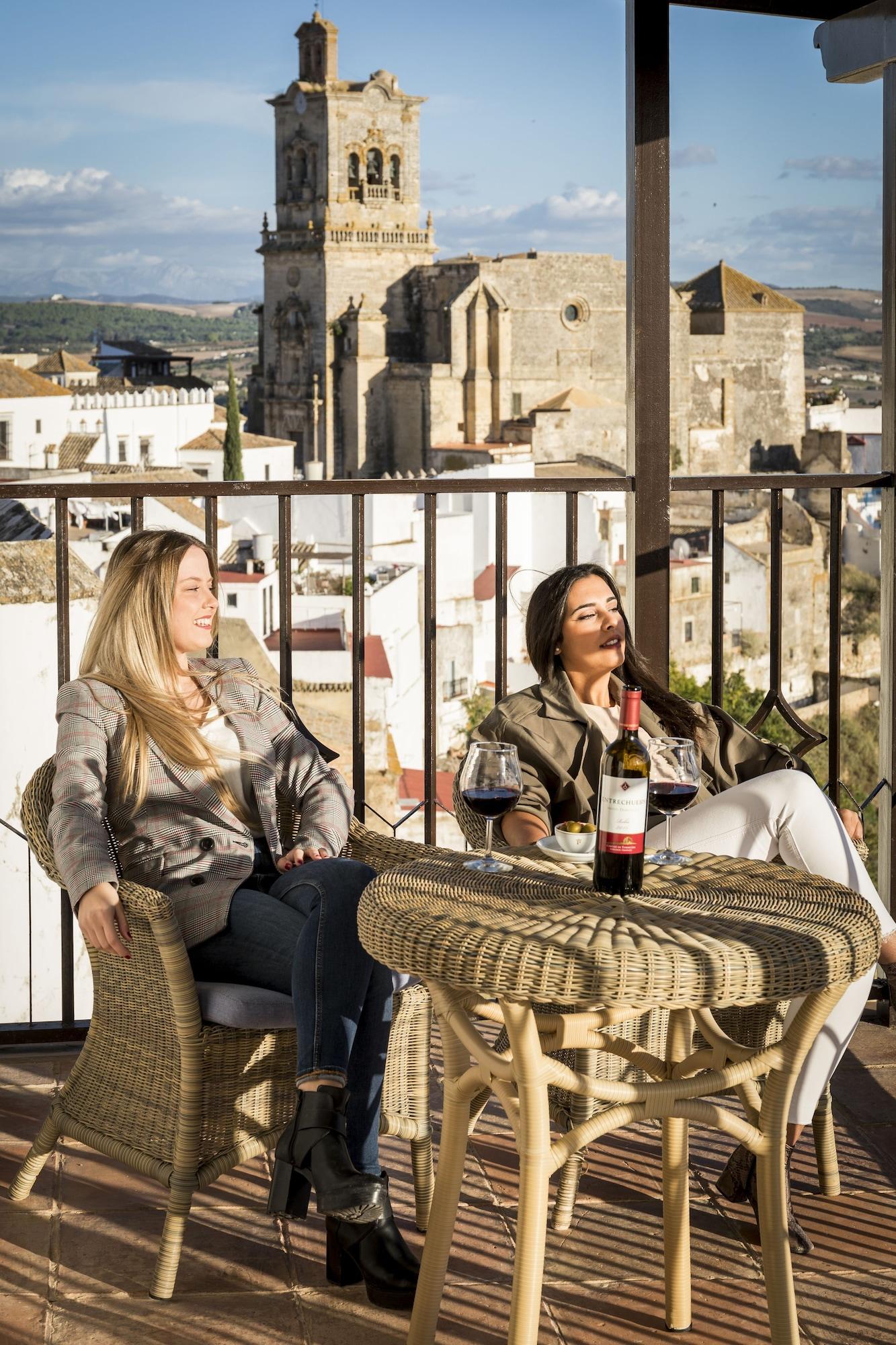 Parador De Arcos De La Frontera Exteriör bild