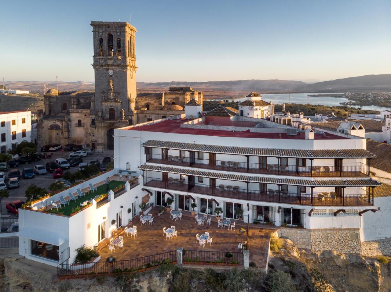 Parador De Arcos De La Frontera Exteriör bild